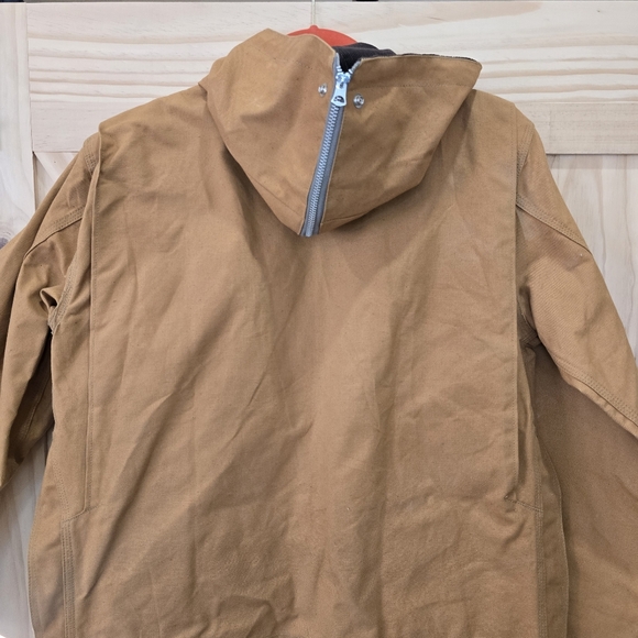 Vtg 60s 70s Black Sheep Brand Hunting Jacket Brown Men's S Chore Coat - Picture 8 of 9